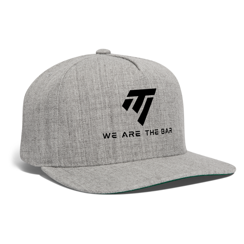 We Are The Bar Snapback Baseball Cap - heather gray