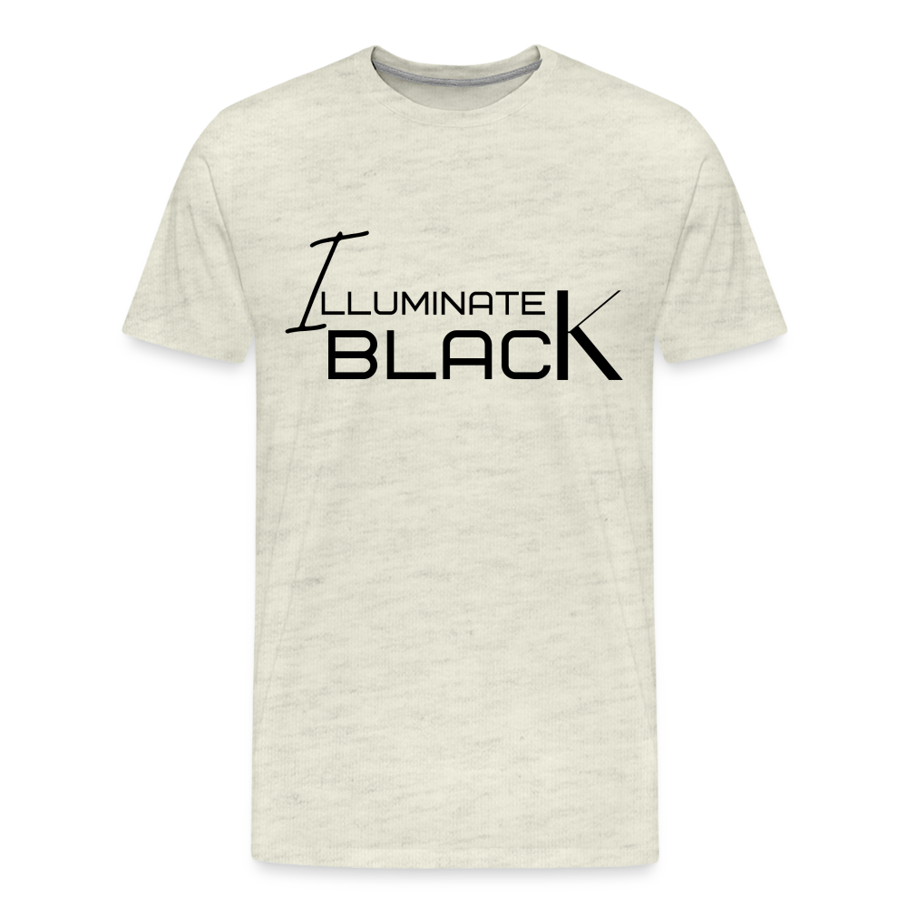 Men's Premium Graphic T-Shirt - heather oatmeal