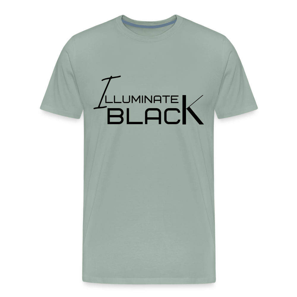 Men's Premium Graphic T-Shirt - steel green