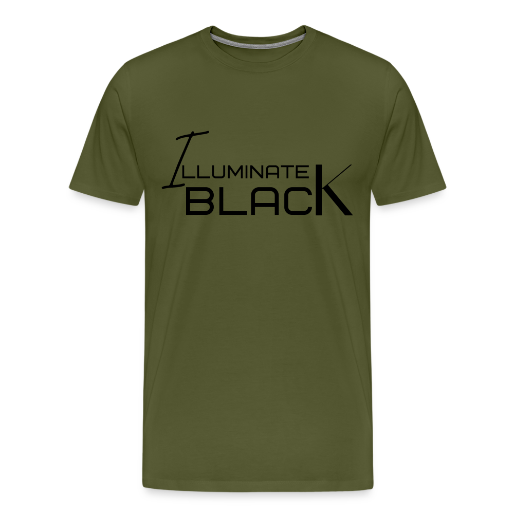 Men's Premium Graphic T-Shirt - olive green