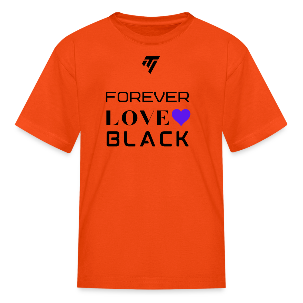 Kids' Purple Heart T-Shirt - orange