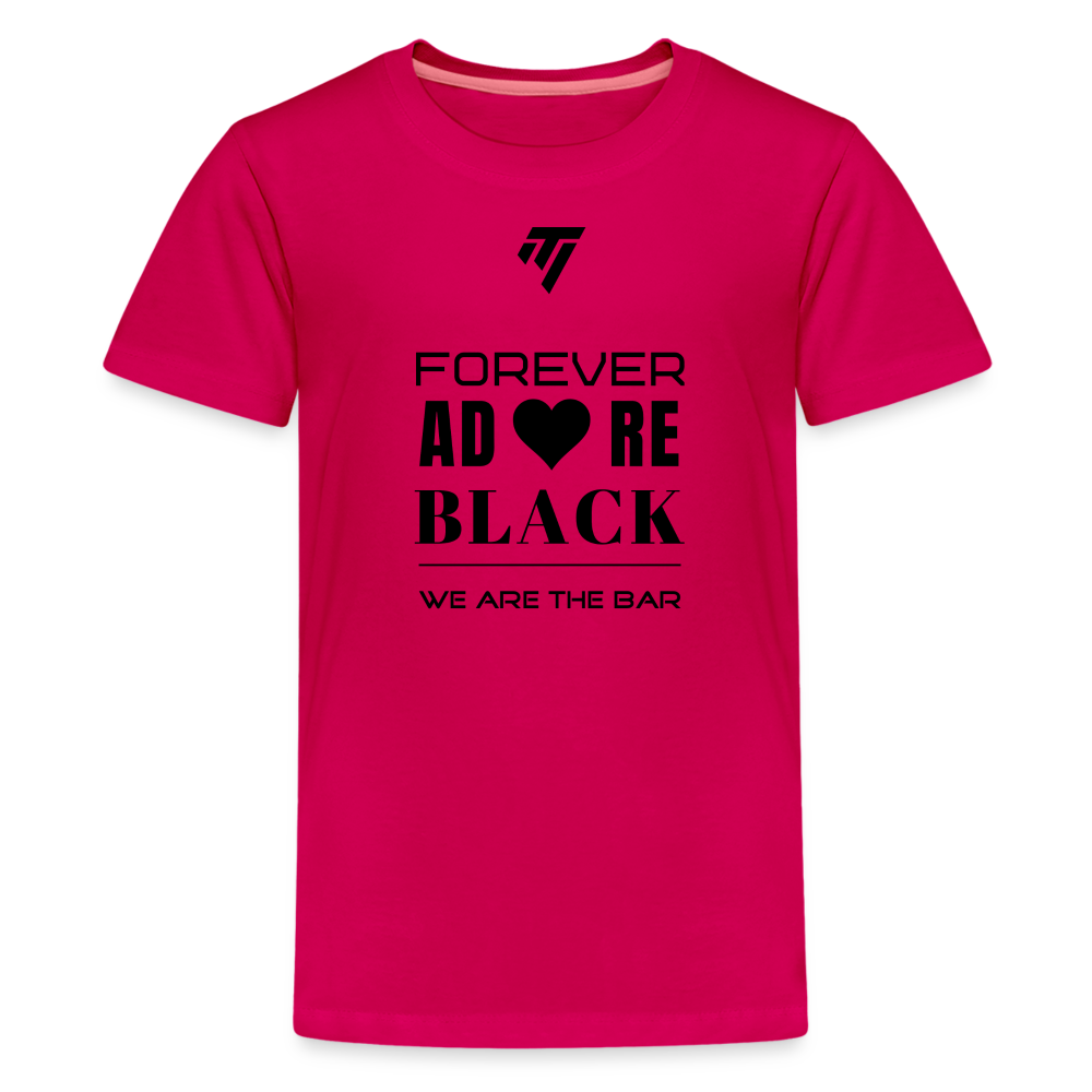 Kids' Premium Graphic T-Shirt - dark pink