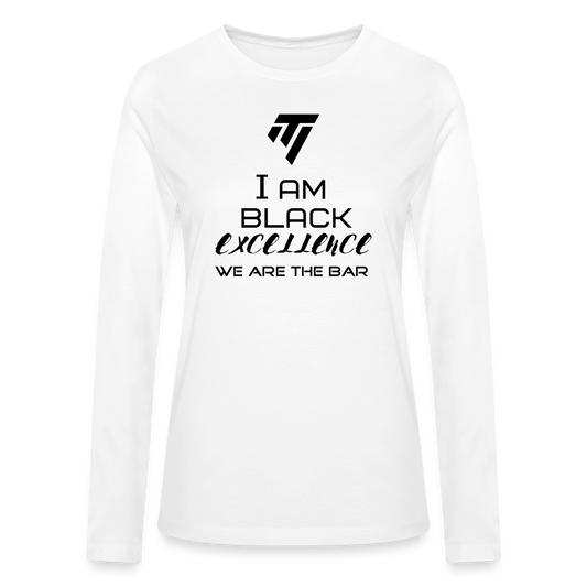 Bella + Canvas Women's Long Sleeve T-Shirt - white