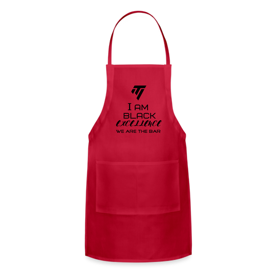 Adjustable Apron - red