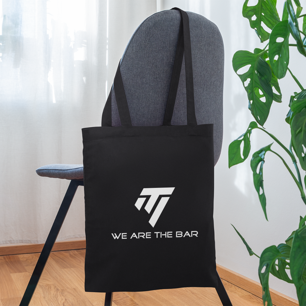 We Are The Bar Tote Bag - black